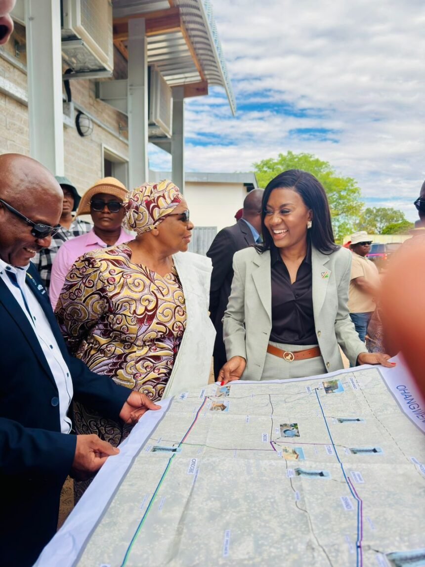 Government Leaders Inspect NamWater Omakango Reservoir as New Pump System Is Commissioned